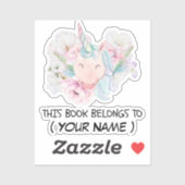 Dit boek behoort tot sticker (Vel)