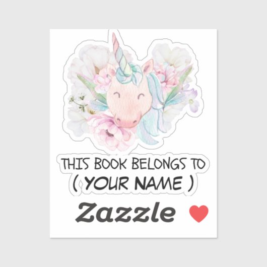 Dit boek behoort tot sticker (Vel)