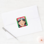 Dit boek behoort tot vierkant sticker (Envelop)