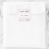 Dit boek behoort tot vierkante sticker (Tas)