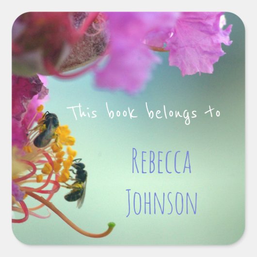 Dit boek behoort tot vierkante sticker (Voorkant)