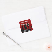 Dit boek behoort tot vierkante sticker (Envelop)