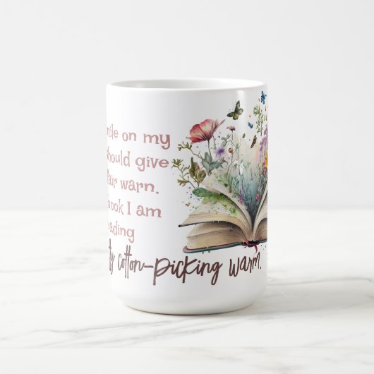 Dit boek dat ik lees Spicy Book Lover's Mok (Center)