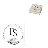 Dit boek is eigendom van gepersonaliseerde naam mo rubberstempel (Gestempeld)