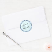 Dit boek is gepersonaliseerd ronde sticker (Envelop)
