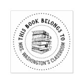 Dit boek is persoonlijk  zelfinktende stempel (Design)