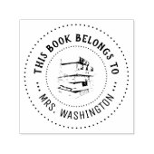 Dit boek is persoonlijk  zelfinktende stempel (Design)