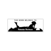 Dit boek is van Aangepaste naam Chic Persoonlijk Zelfinktende Stempel (Design)