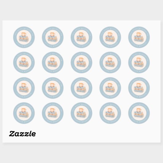Dit boek is van aangepaste sticker (Vel)