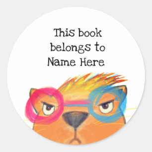 Dit boek is van Angry Super Cat Book Label