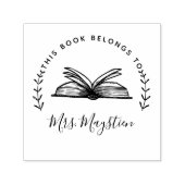 Dit boek is van Boek Script Zelfinktende Stempel (Design)