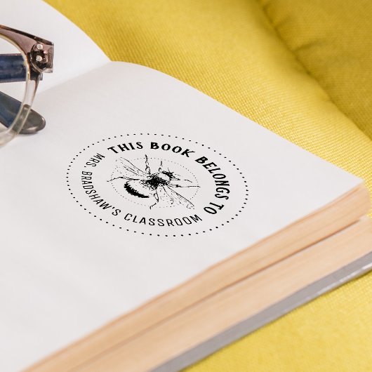 Dit boek is van Bumble Bee gepersonaliseerd Zelfinktende Stempel