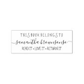 Dit boek is van de leraar rubberstempel (Afrduk)