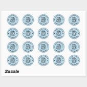 Dit boek is van gepersonaliseerd ronde sticker (Vel)