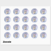 Dit boek is van Gepersonaliseerd Ronde Sticker (Vel)