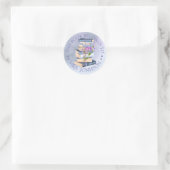 Dit boek is van Gepersonaliseerd Ronde Sticker (Tas)