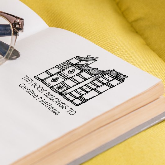 Dit boek is van gepersonaliseerd rubberstempel