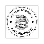 Dit boek is van Gepersonaliseerd Zelfinktende Stempel (Design)