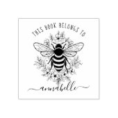 Dit boek is van | Monogram Boek Stempel (Afrduk)