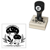 Dit boek is van Mushroom Rubber Stamp  Rubberstempel (Gestempeld)