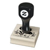 Dit boek is van Mushroom Rubber Stamp  Rubberstempel (Stempel)