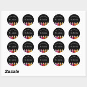 Dit boek is van ronde sticker (Vel)