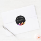 Dit boek is van ronde sticker (Envelop)
