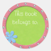 Dit boek is van sticker (Voorkant)