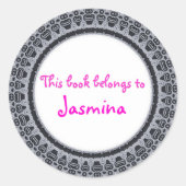 DIT BOEK IS VAN... stickers (Voorkant)