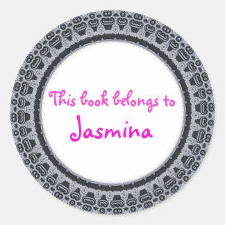 DIT BOEK IS VAN... stickers