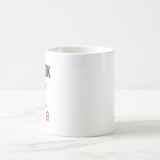 Dit boek mist wetenschap koffiemok (Center)