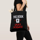Dit boek mist wetenschap tote bag (Dichtbij)