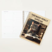 Dit boek past echt bij mij Funny Cat Planner (Display)