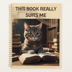 Dit boek past echt bij mij Funny Cat Planner