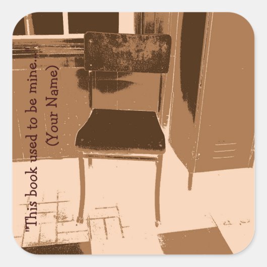 Dit boek was ooit het Mine Library sticker bord (Voorkant)