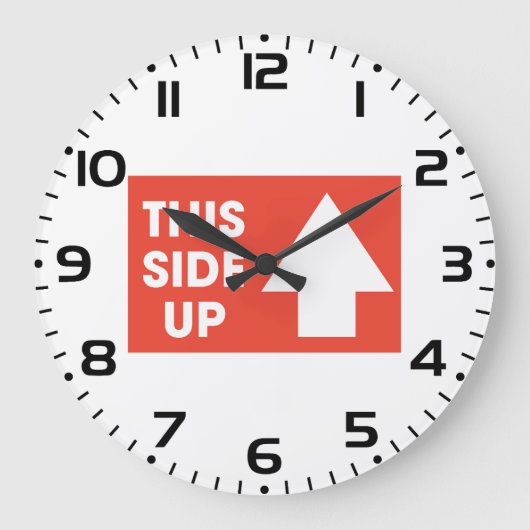 Dit bord aan de zijkant grote klok (Voorkant)