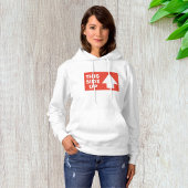 Dit bord aan de zijkant hoodie