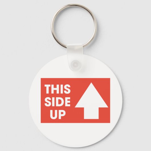 Dit bord aan de zijkant sleutelhanger (Voorkant)