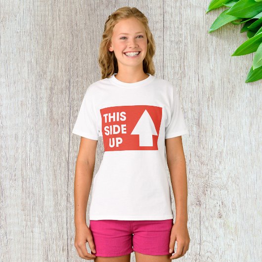 Dit bord aan de zijkant t-shirt