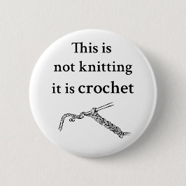 Dit breekt niet uit dat het een hakmes is ronde button 5,7 cm
