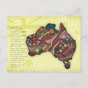 Dit bruine land briefkaart