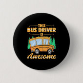Dit busstuurprogramma is Geweldige Ronde Button 5,7 Cm (Voorkant)