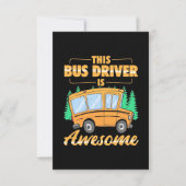 Dit busstuurprogramma is Geweldige RSVP Kaartje (Voorkant)