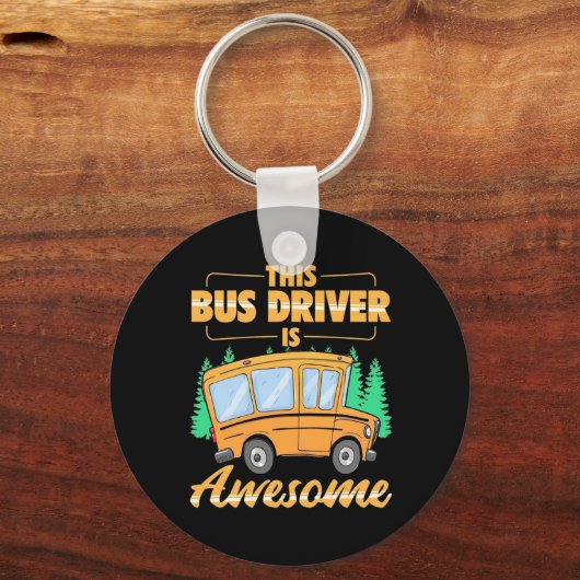 Dit busstuurprogramma is Geweldige Sleutelhanger (Voorkant)