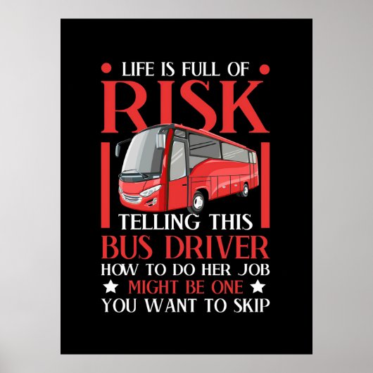 Dit busstuurprogramma vertellen hoe poster (Voorkant)