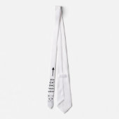 Dit CAT DAD betekent zaken - Ragdoll Cat Line Art Stropdas (Achterkant)