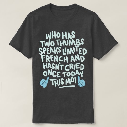 Dit citaat van Moi Liz Lemon T-shirt (Design voorkant)