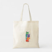 dit coole shirt van de neurodiversiteit is perfect tote bag (Achterkant)