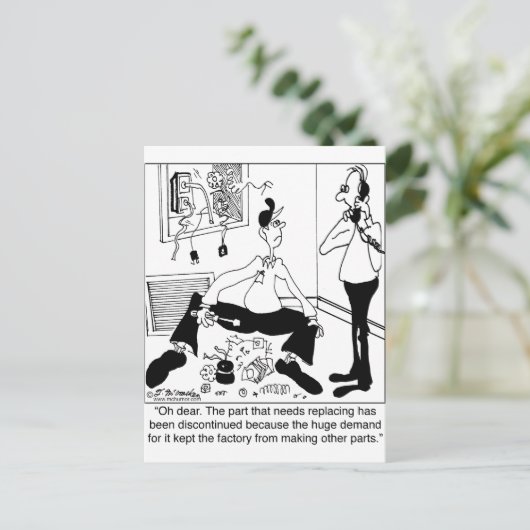 Dit deel is ingetrokken briefkaart (Staand voorkant)