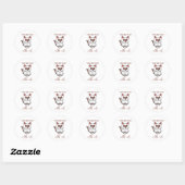 Dit en dat met kat ronde sticker (Vel)